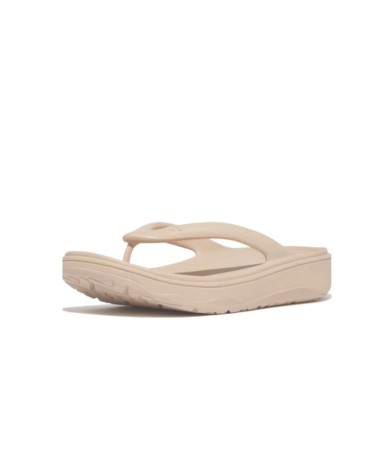 Fitflop Relief Recovery Toe Post Sandals Beige