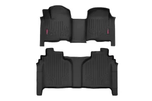 Floor Mats | FR & RR | OV Hump | Crew | Chevrolet Silverado/GMC Sierra 1500 | 2019-2022