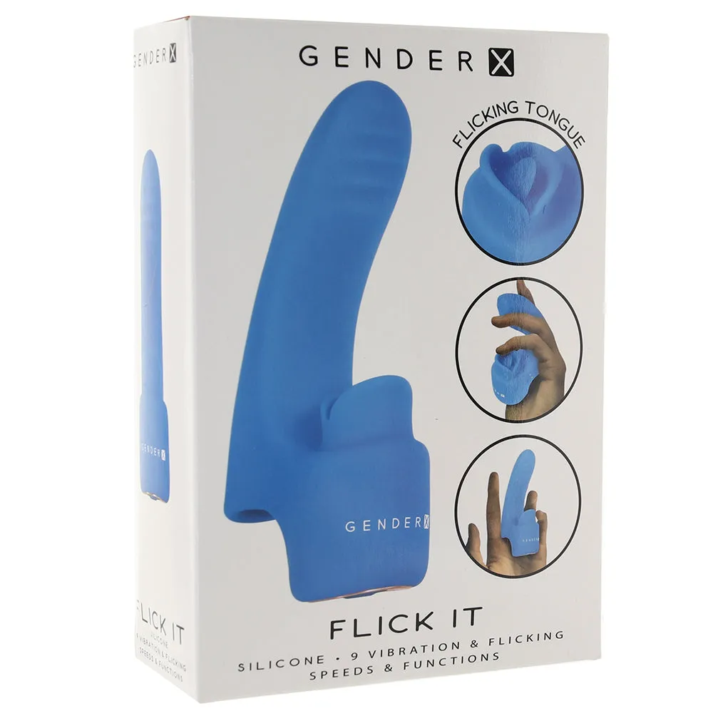 Gender X Flick It Finger Vibe