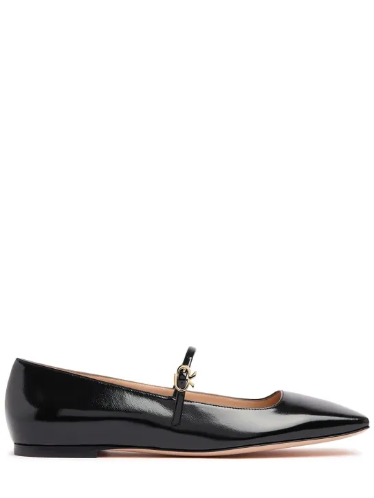 Gianvito Rossi   5mm Christina patent leather flats 