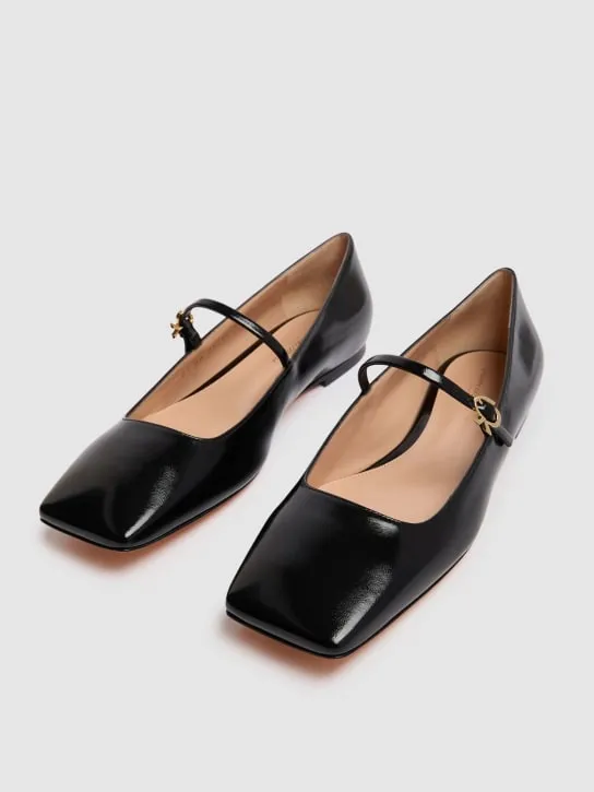 Gianvito Rossi   5mm Christina patent leather flats 