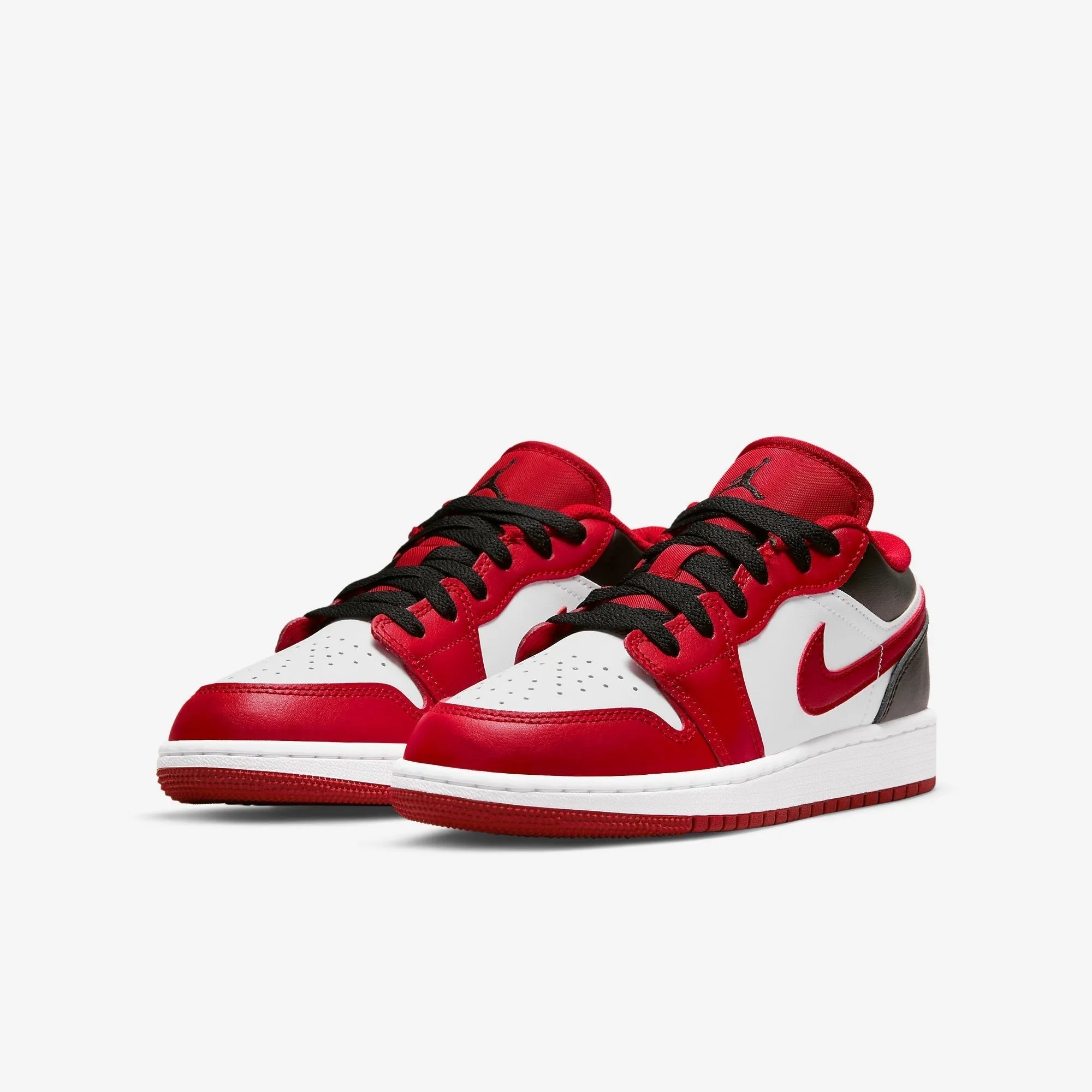 (GS) Air Jordan 1 Low 'Reverse Black Toe' (2022) 553560-163