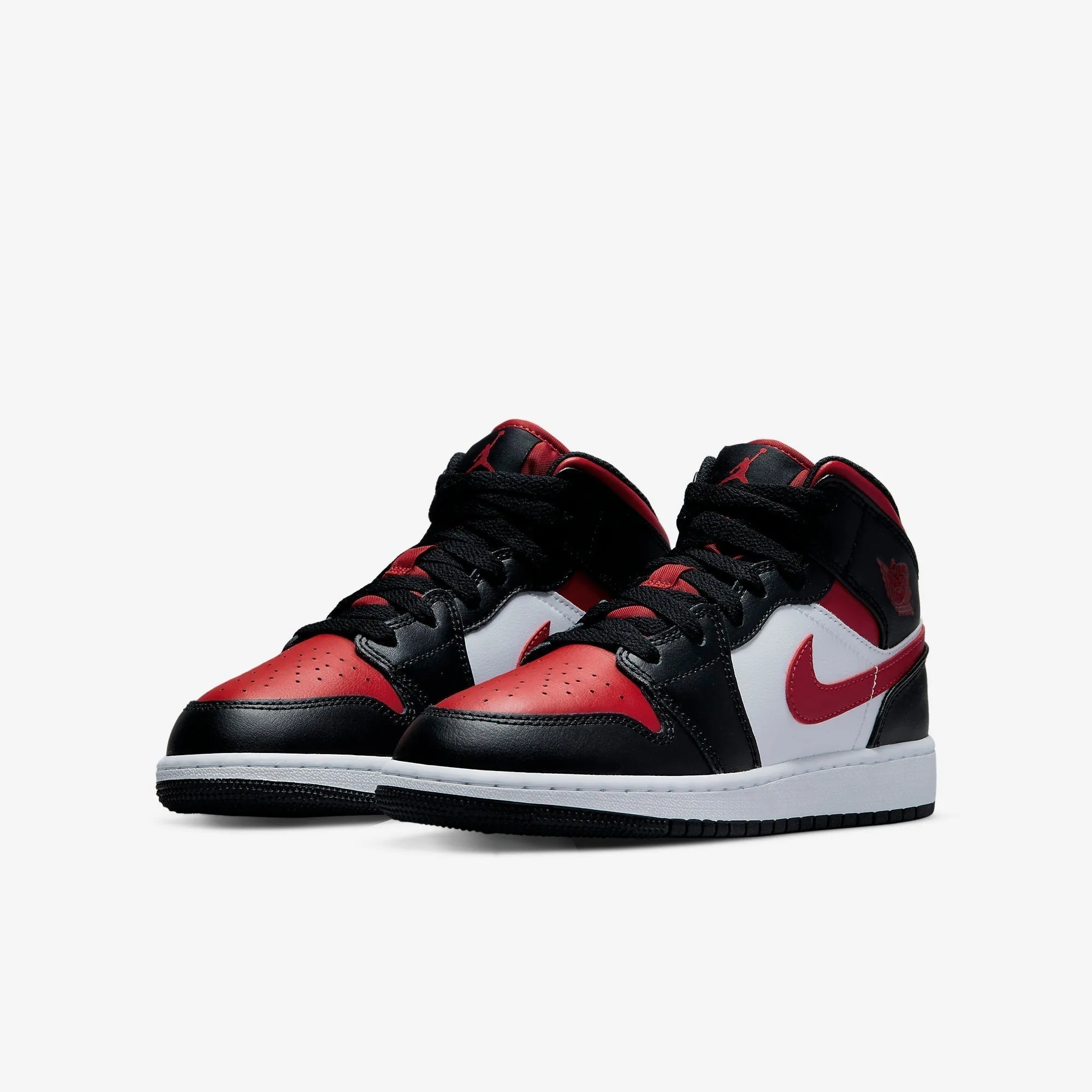 (GS) Air Jordan 1 Mid 'Alternate Bred Toe' (2022) 554725-079