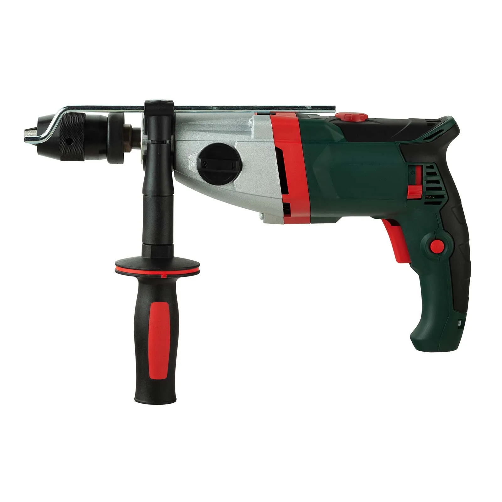 Hammer Drill 1050 W, Pneumatic Impact Mechanism, 10 J Impact Strength, SDS-Max Socket, Includes Flat Chisel and Pointed Chisel