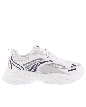 Heren Comet Runner Sneaker Wit/Grijs