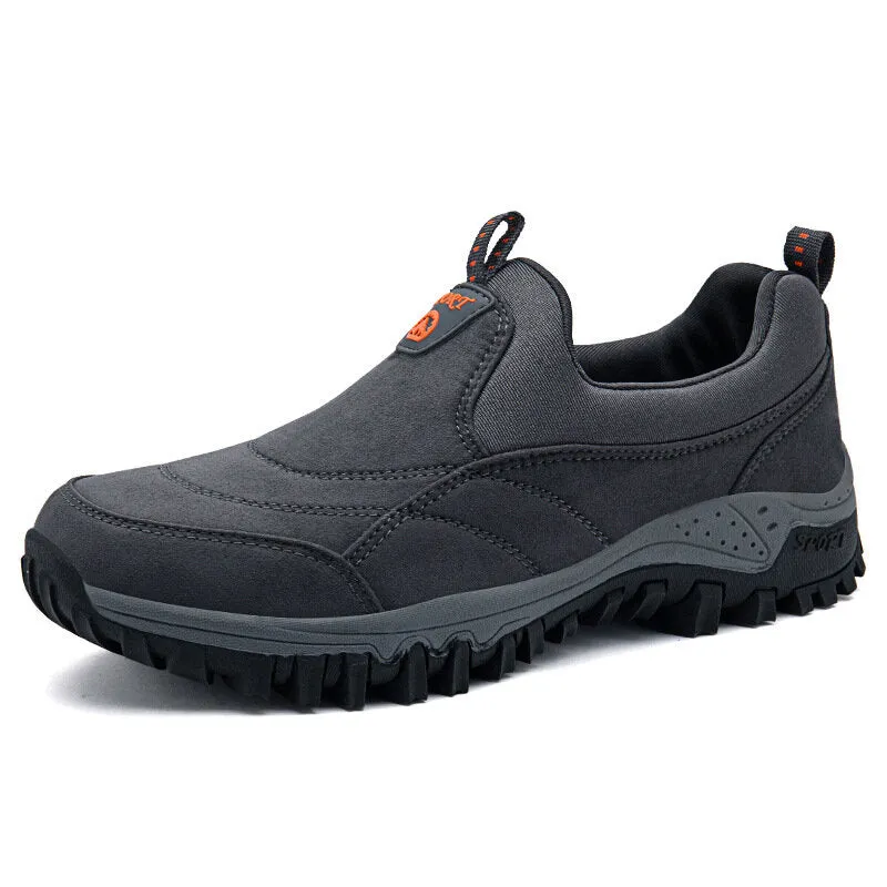 Herren Wildleder rutschfeste Outdoor Soft Sole Casual Wanderschuhe