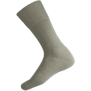 Humphrey Law - Cushion Foot Wool Sock – Navy | Black | Antelope – Large (11-14)