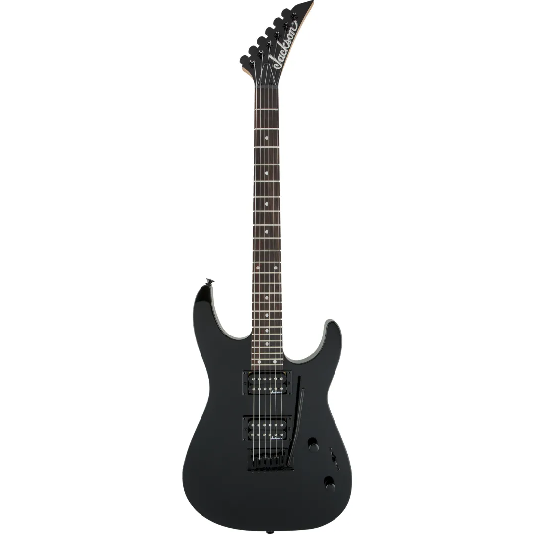 Jackson JS Series Dinky JS12 Electric Guitar, Amaranth FB, Gloss Black