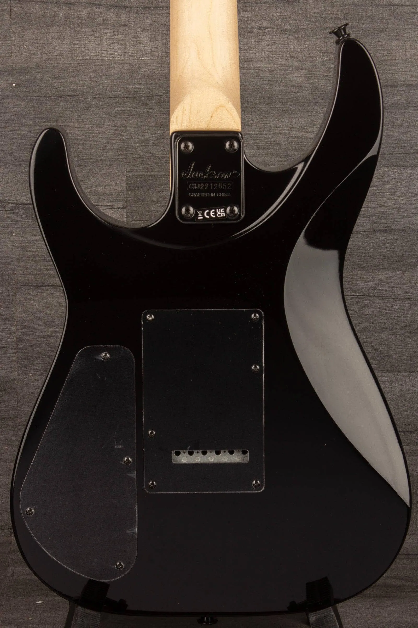 Jackson JS Series Dinky™ JS12 Electric Guitar, Amaranth Fingerboard - Black