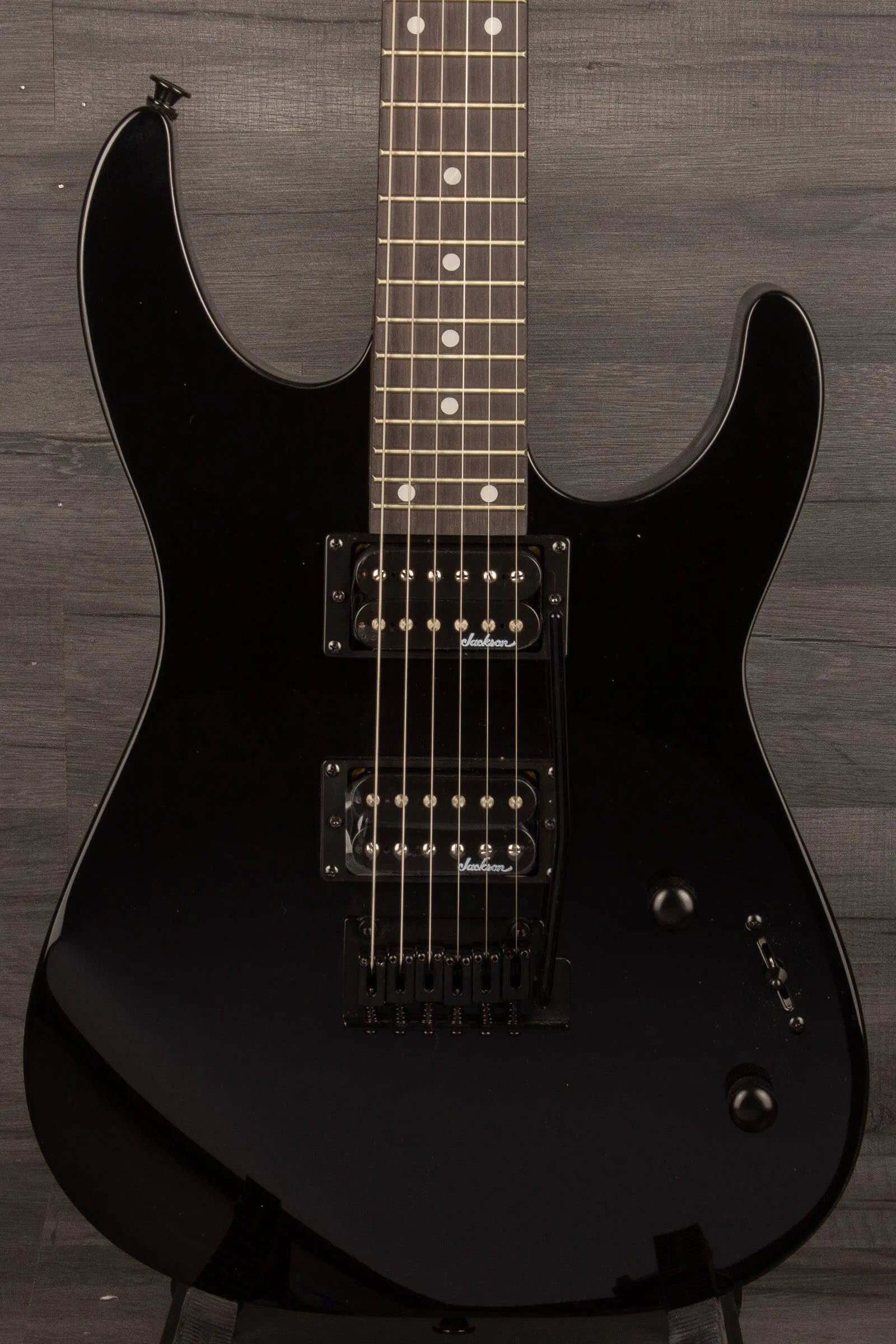 Jackson JS Series Dinky™ JS12 Electric Guitar, Amaranth Fingerboard - Black