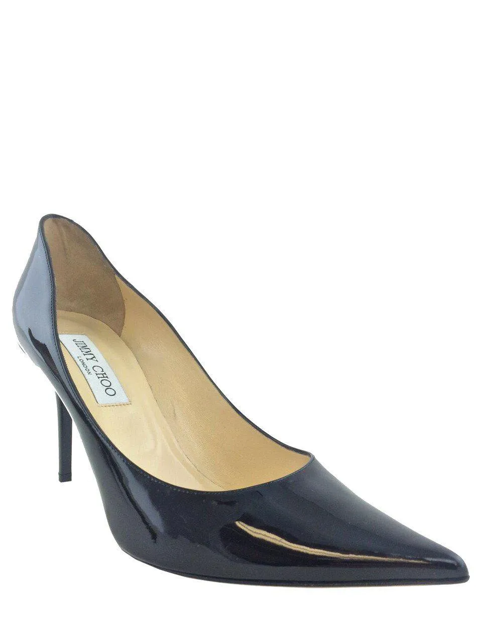 Jimmy Choo Patent Leather Agnes Pumps Size 10