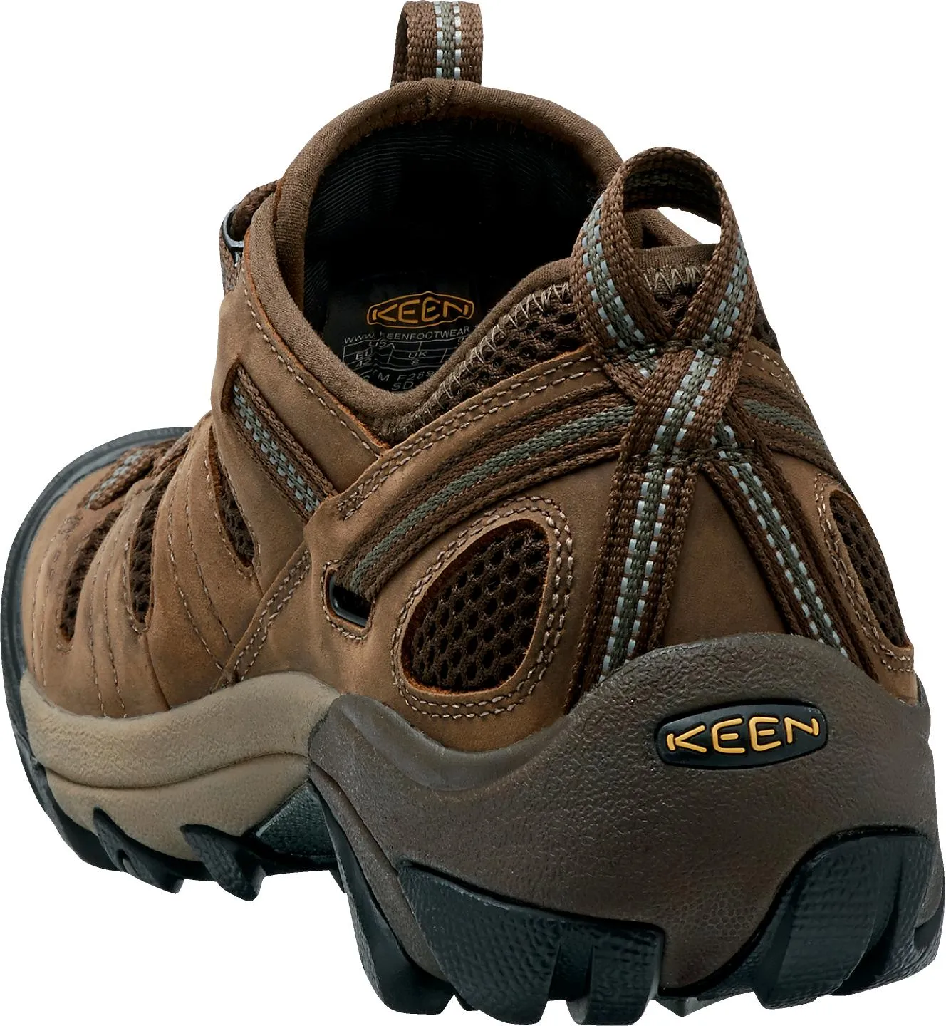 'Keen Utility' Men's Atlanta Cool ESD Soft Toe - Cascade Brown / Forest Night