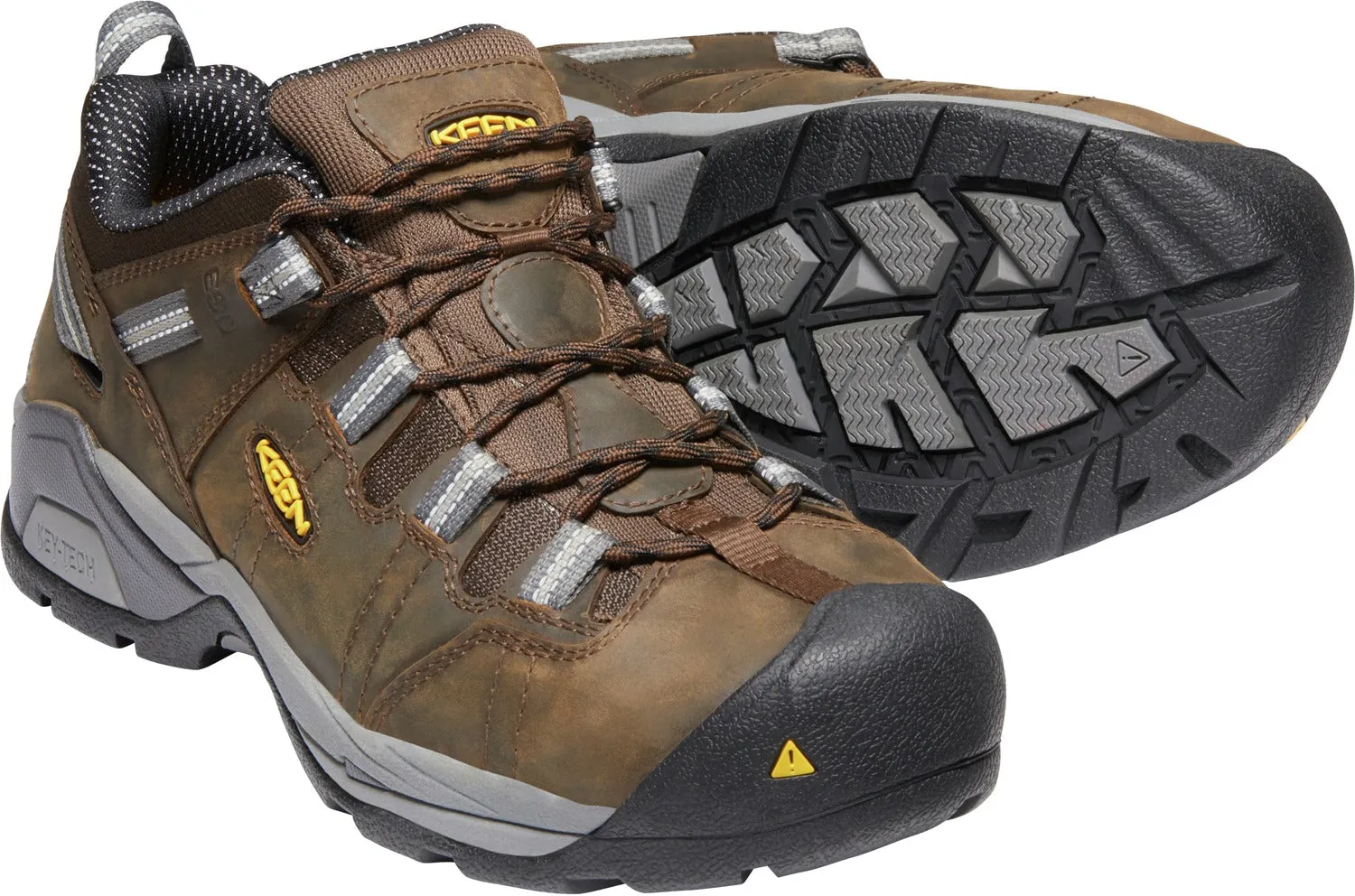 'Keen Utility' Men's Detroit XT ESD Steel Toe - Cascade Brown / Gargoyle