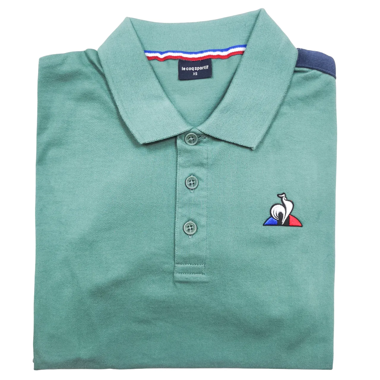 Lecoq Sportif Saison Polo Sage Green Golfer