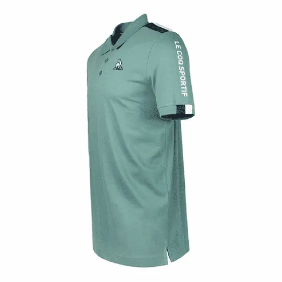 Lecoq Sportif Saison Polo Sage Green Golfer