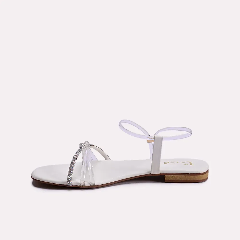 Lily White Casual Sandals 0421261