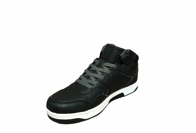 Lotto scarpa sneakers alta da ragazzoTracer Mid Jr L T6745 nero