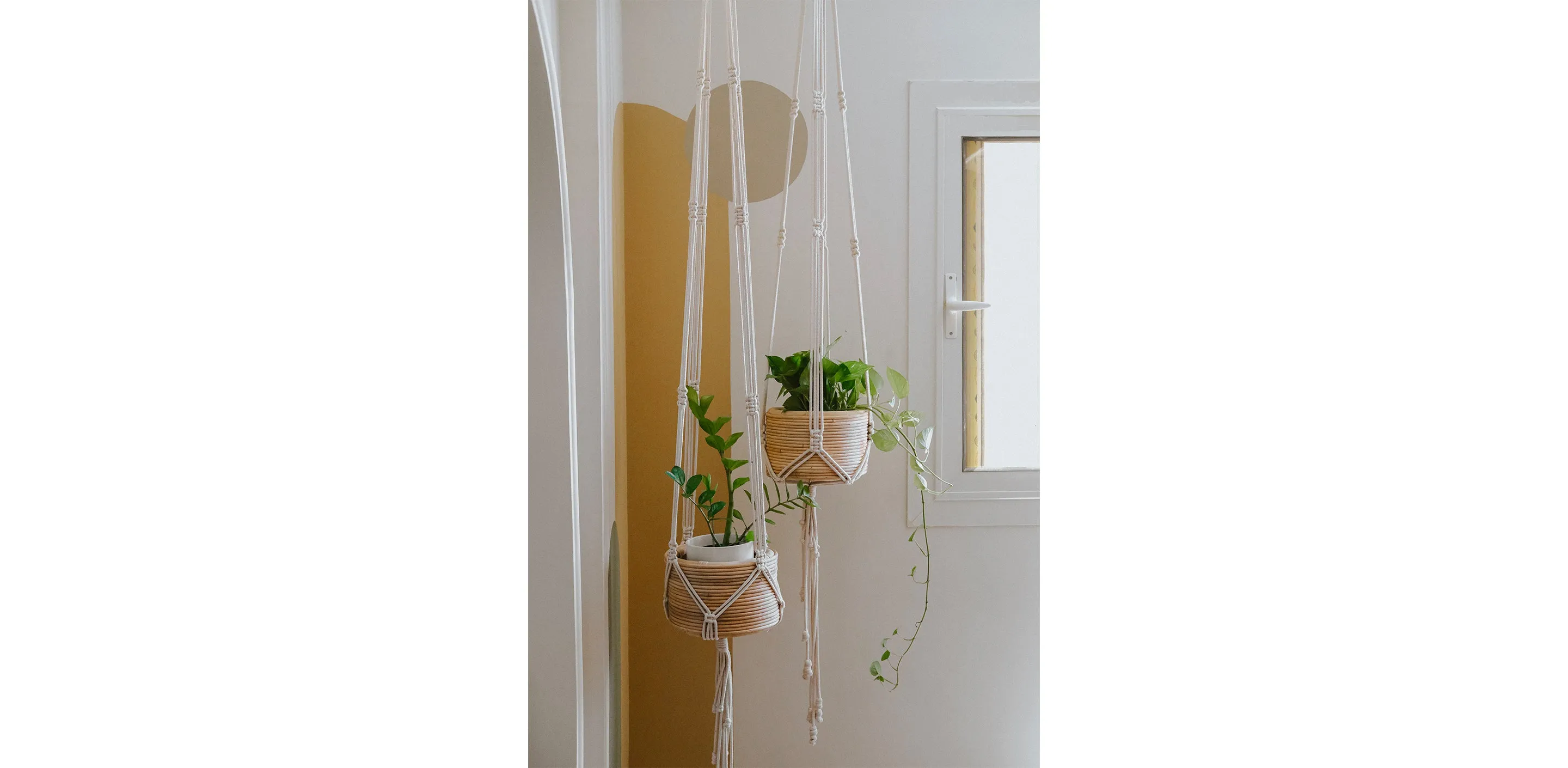 Macrame Hanging Set