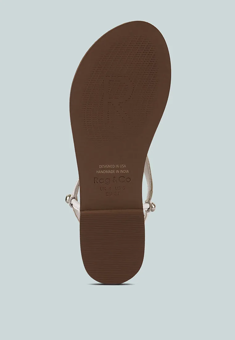 Madeline Flat Thong Sandals