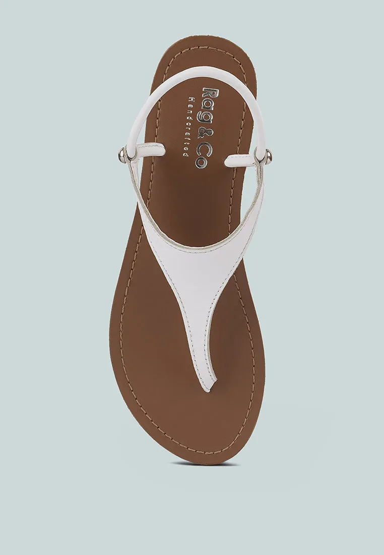 Madeline Flat Thong Sandals