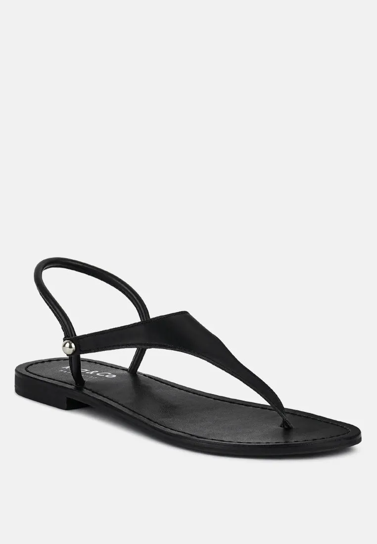 Madeline Flat Thong Sandals