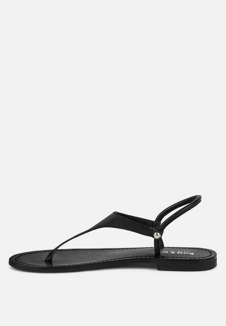 Madeline Flat Thong Sandals