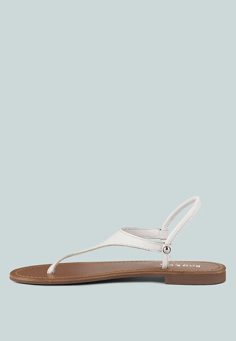 Madeline Flat Thong Sandals