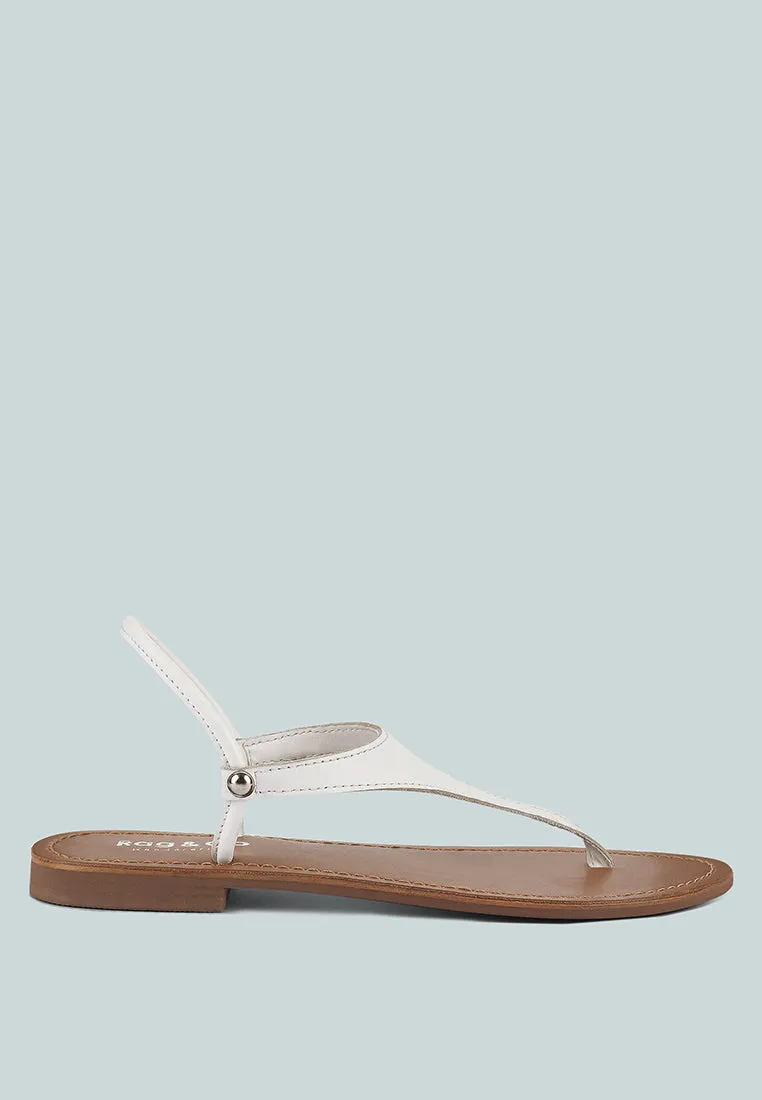 Madeline Flat Thong Sandals