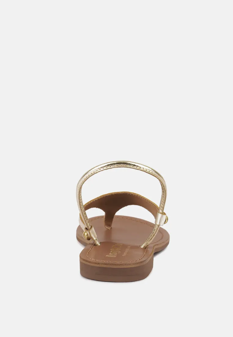 Madeline Flat Thong Sandals