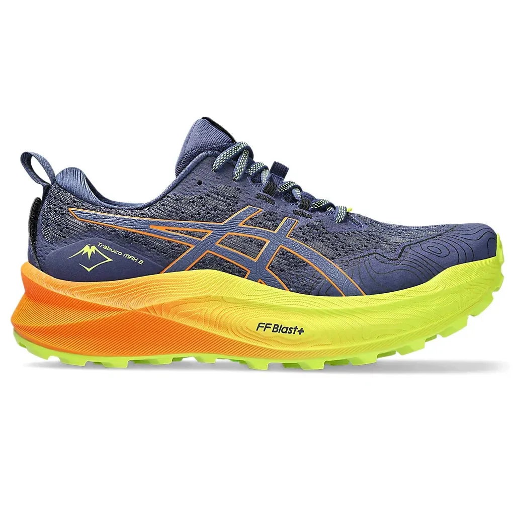 Men's Asics Trabuco Max 2 Deep ocean/Brigth Orange