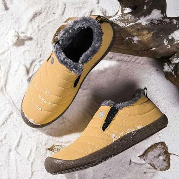 Men's Water-resistant Casual Cotton Winter Snow Boots