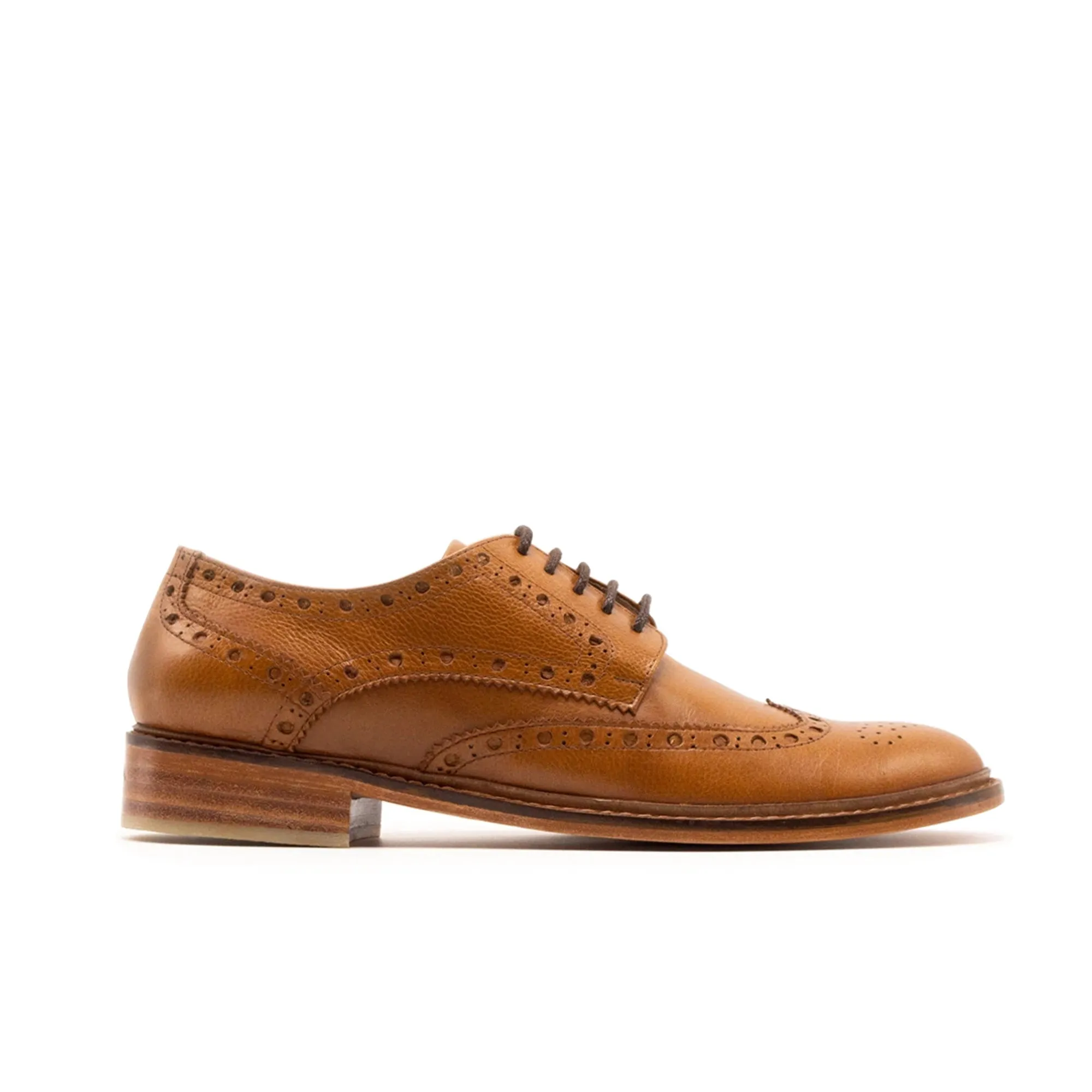 Mere Brogue Oxford Honey