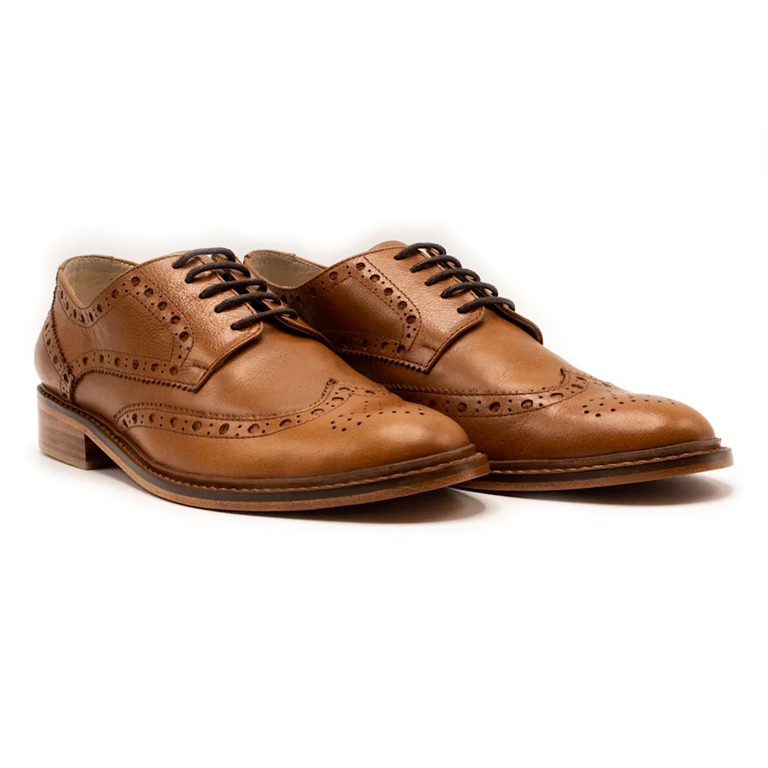 Mere Brogue Oxford Honey