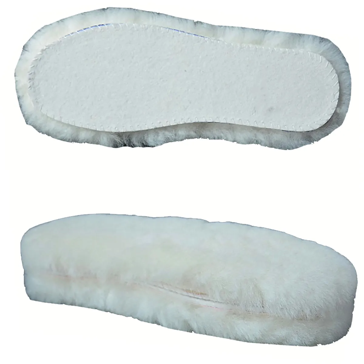 Natural Wool Insoles-100% Real Sheepskin (Women Size: 10.5)