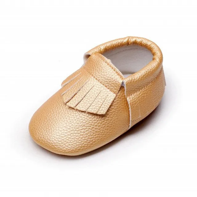 New Brand Baby Moccasins Leather Girl Baby Shoes Fashion Tassel Moccs Infant Shoes Babies Toddler Shoes First Walker N2217