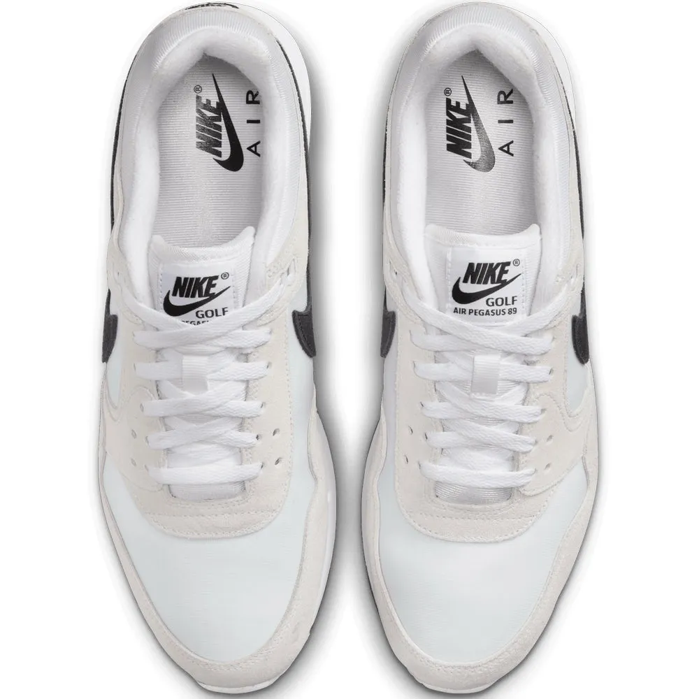 Nike Air Pegasus '89 G Spikeless Waterproof Shoes - White/Black/Platinum Tint