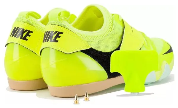 Nike Pole Vault Elite Yellow Green Unisex Track & Field Shoes