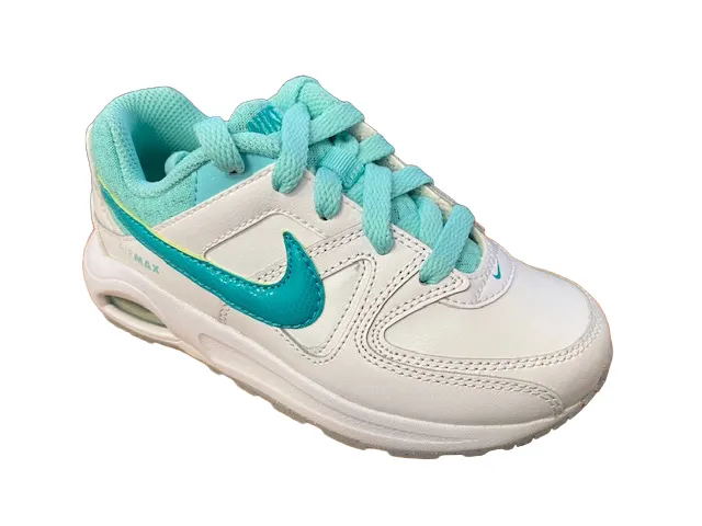 Nike scarpa sneakers da bambina Air Max Command Flex 844356 133 bianco