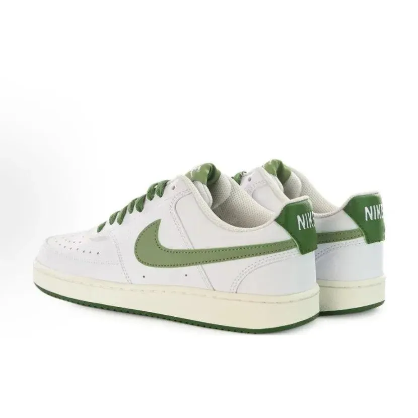 Nike white green color Court Vision Low classic versatile casual board shoes Men and women with the same models