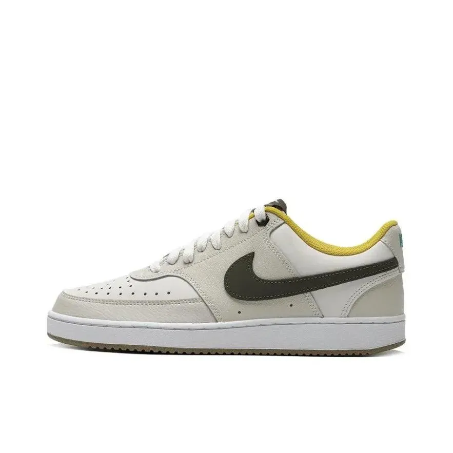 Nike white green color Court Vision Low classic versatile casual board shoes Men and women with the same models