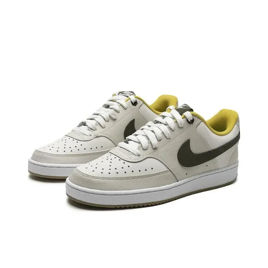 Nike white green color Court Vision Low classic versatile casual board shoes Men and women with the same models