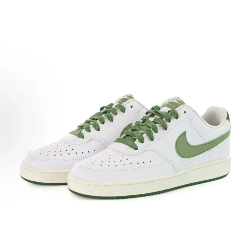 Nike white green color Court Vision Low classic versatile casual board shoes Men and women with the same models