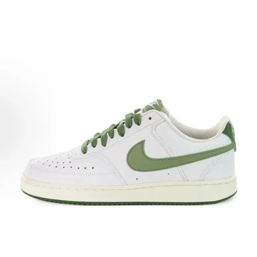 Nike white green color Court Vision Low classic versatile casual board shoes Men and women with the same models