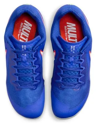 Nike Zoom Rival Multi Blue Green Unisex Track & Field Shoes