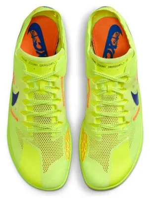 Nike ZoomX Dragonfly XC Yellow Blue Orange Uomo Track & Field Shoes