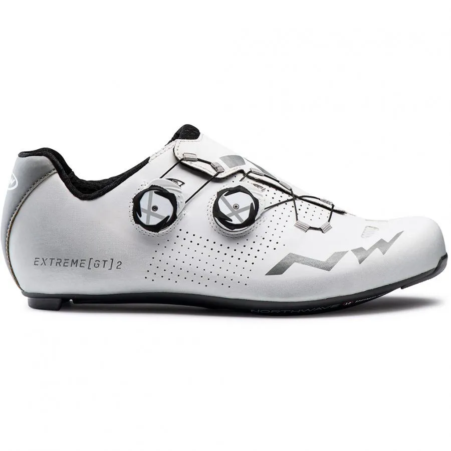 Northwave Extreme Gt 2 Shoes - White/Silver Reflective