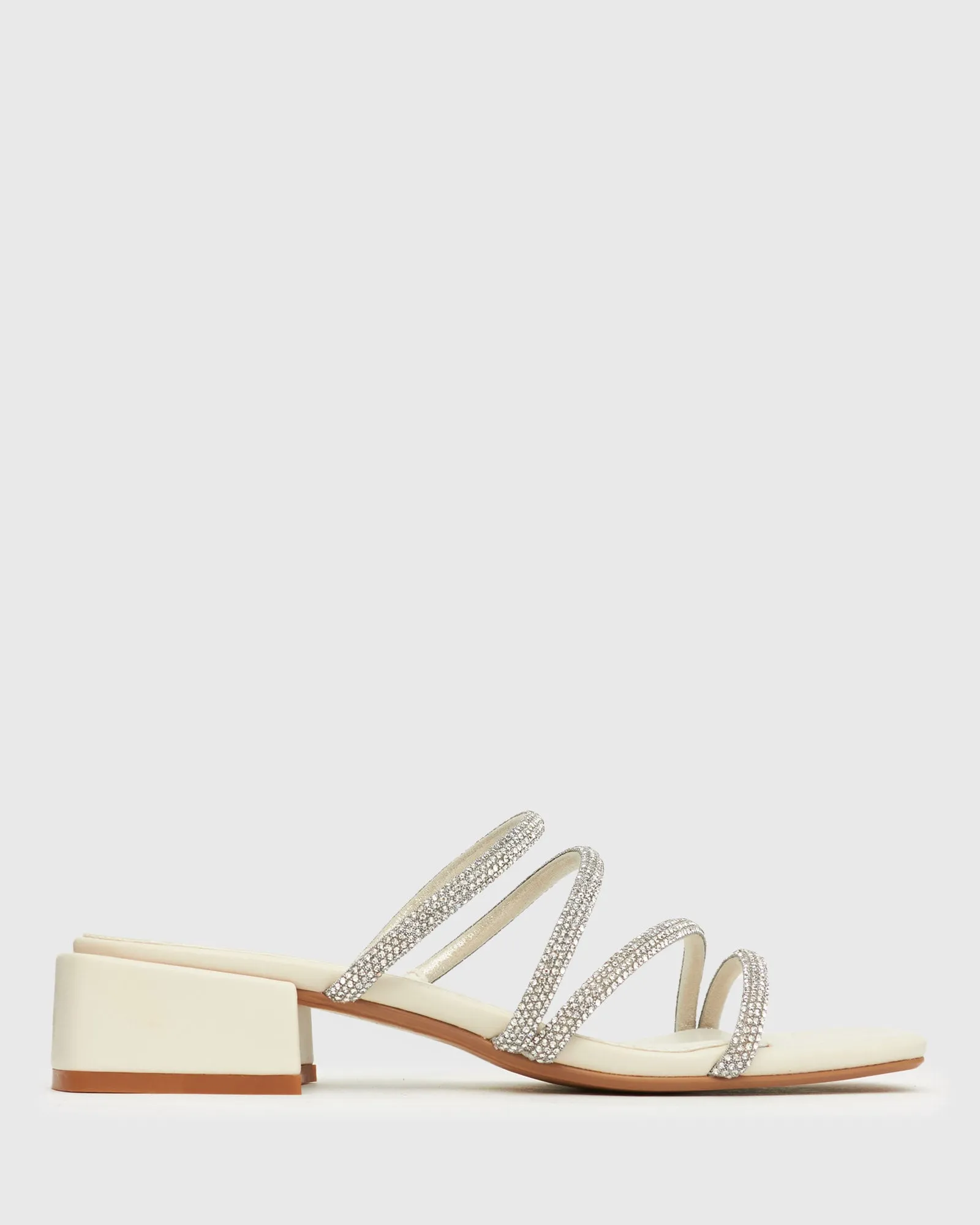 ODETTE Diamante Embellished Strappy Sandals