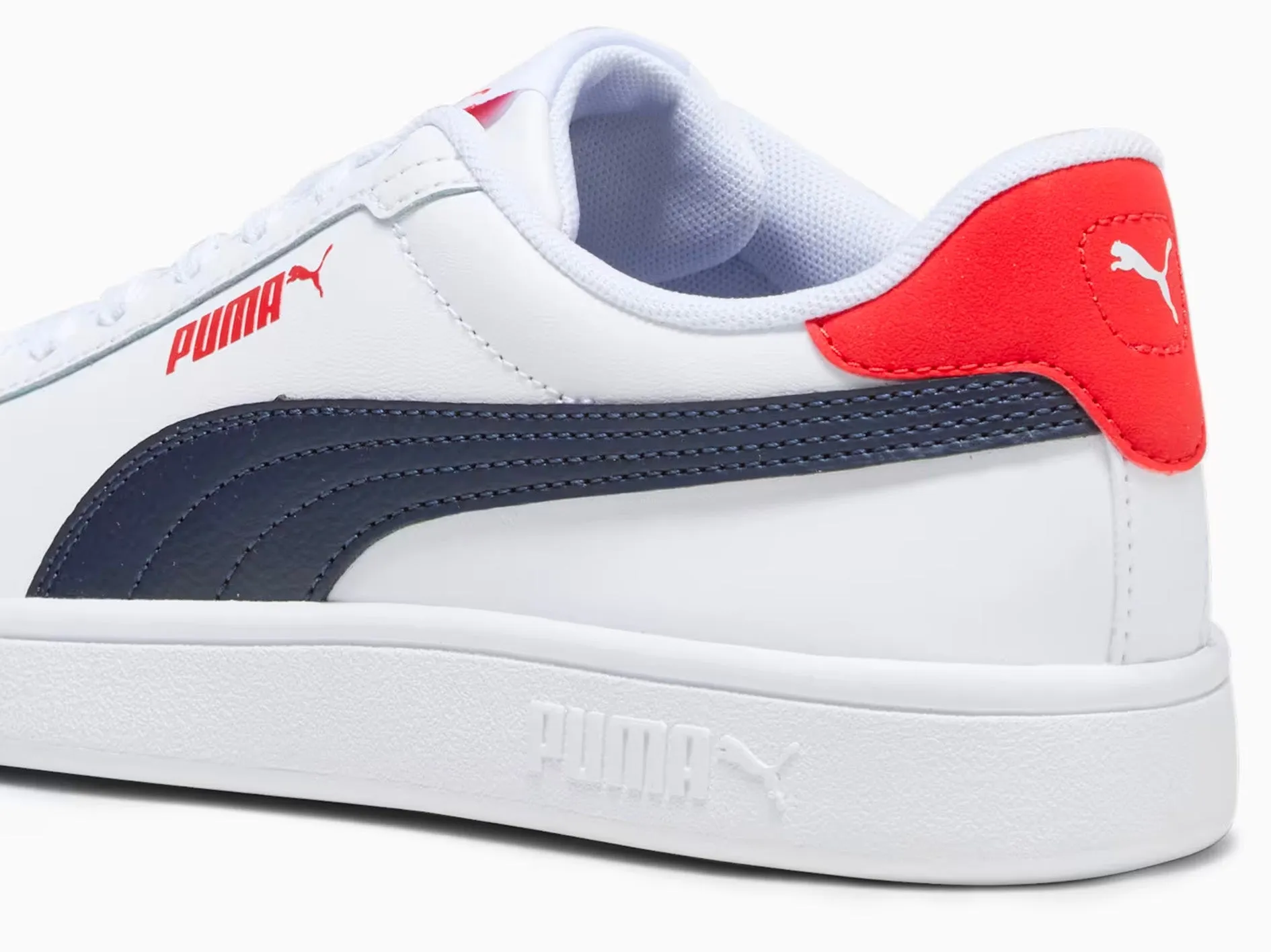 Puma Kids' Leather Smash 3.0 Casual Shoes <br> 392031 11