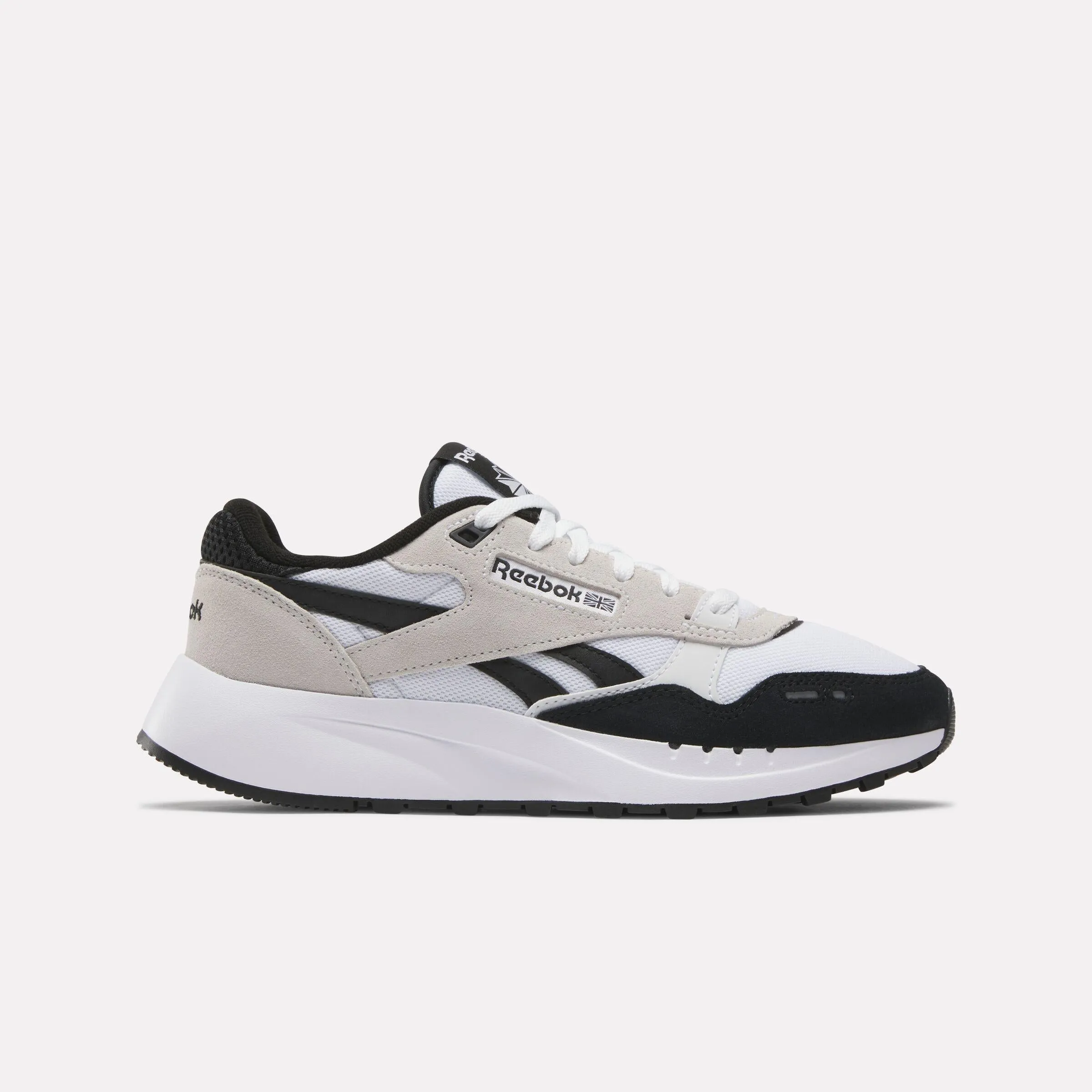 Reebok Footwear Men Classic Leather 2400 Shoes WHITE/BLACK/WHITE