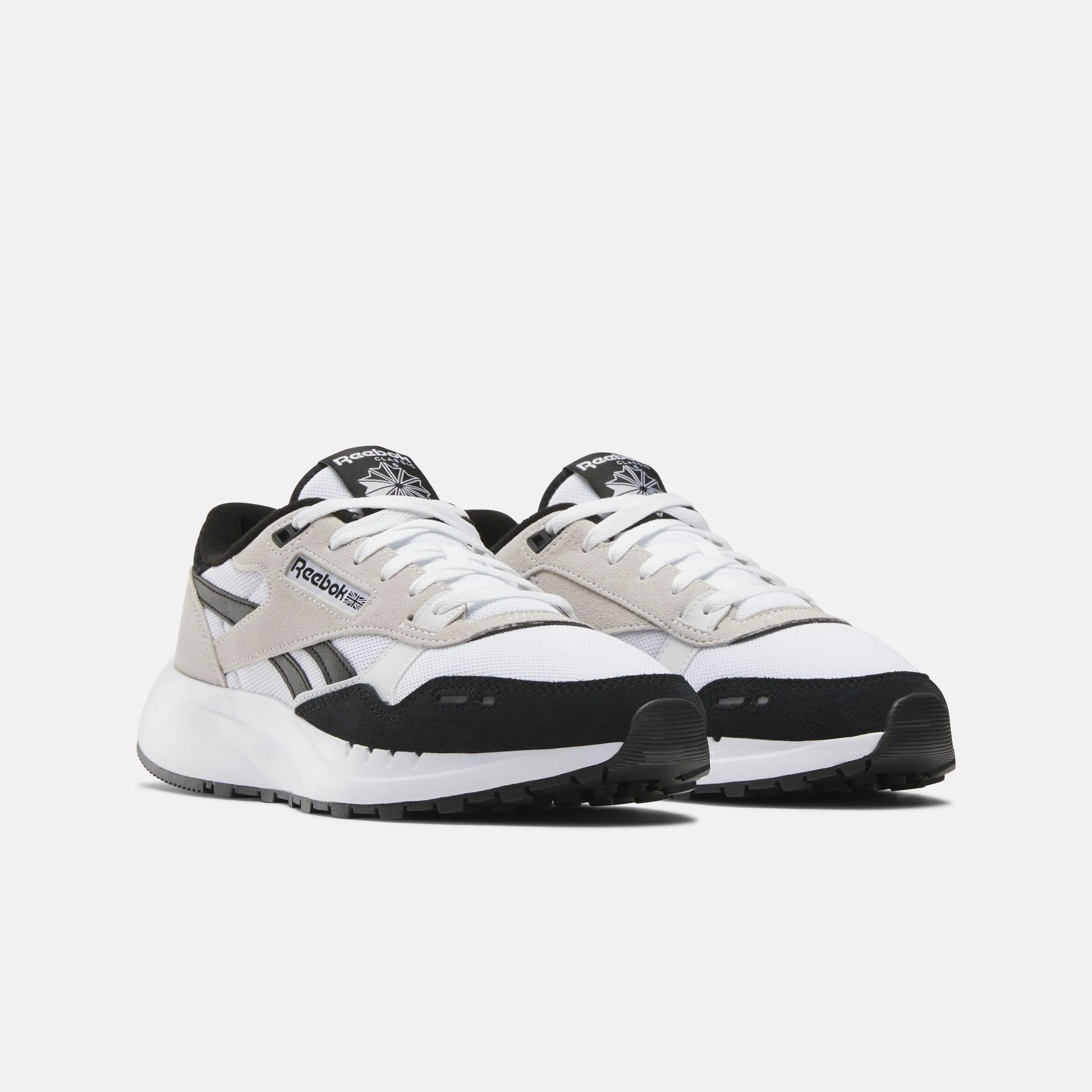 Reebok Footwear Men Classic Leather 2400 Shoes WHITE/BLACK/WHITE